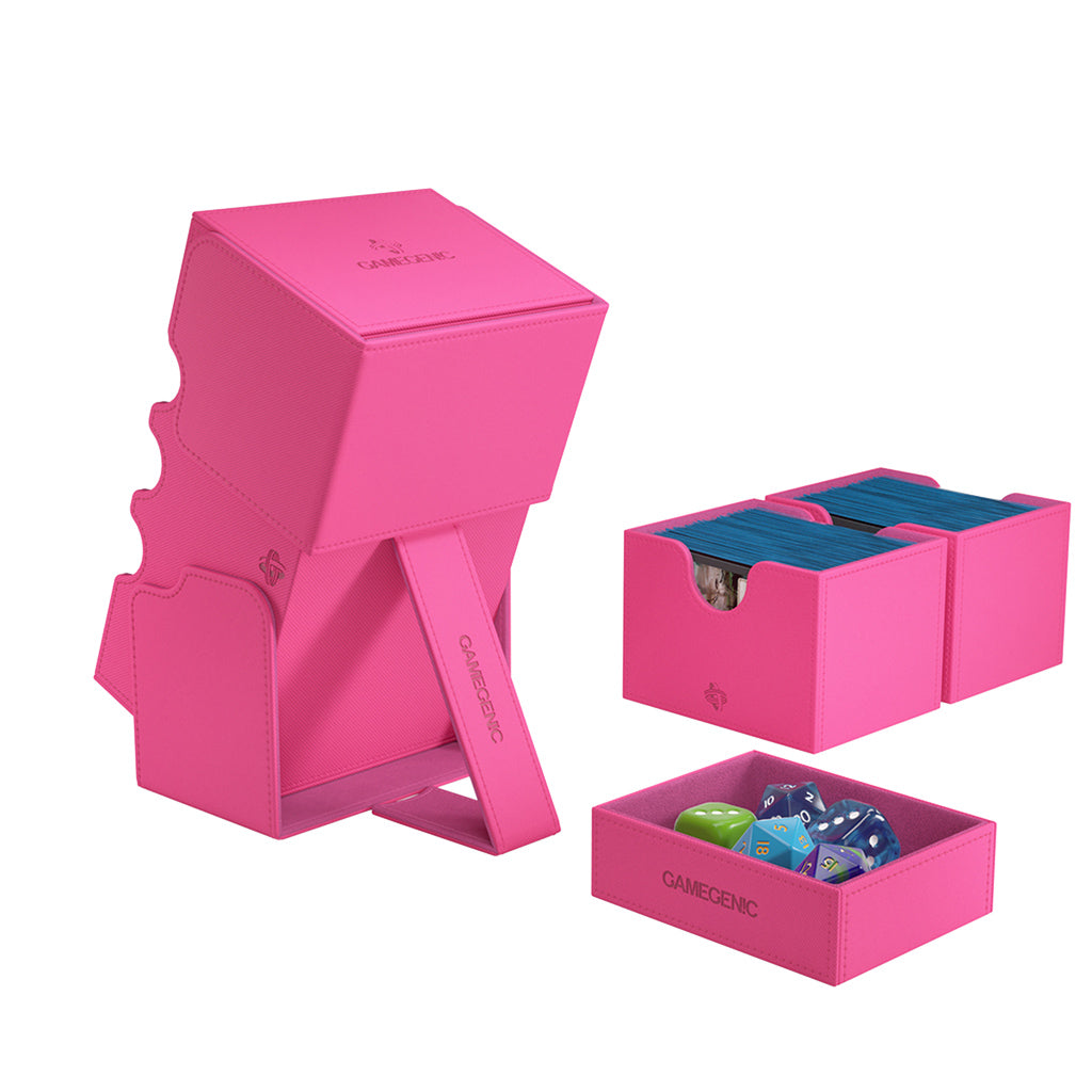 Stronghold 200+ XL Card Convertible Deck Box: Pink