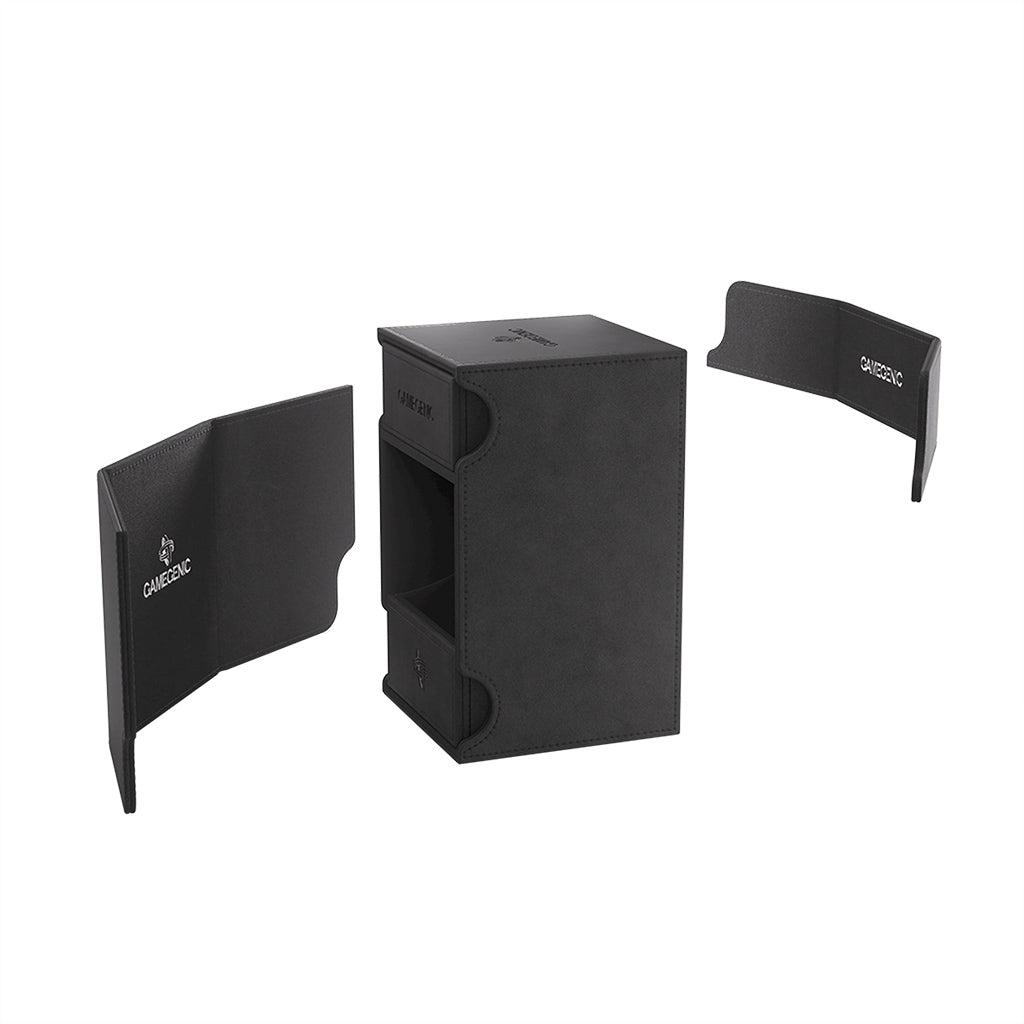 Watchtower 100+ XL Card Convertible Deck Box: Black