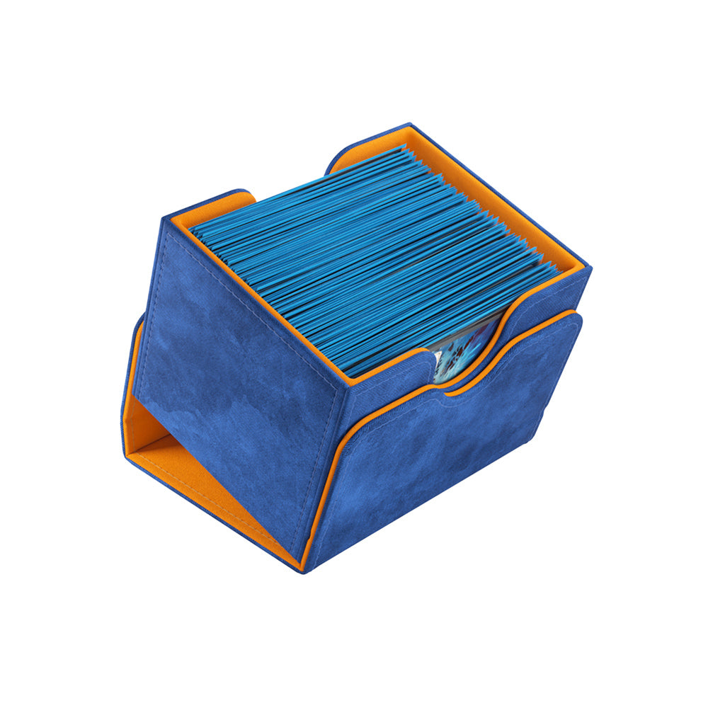 Sidekick 100+ XL Card Convertible Deck Box: Blue/Orange