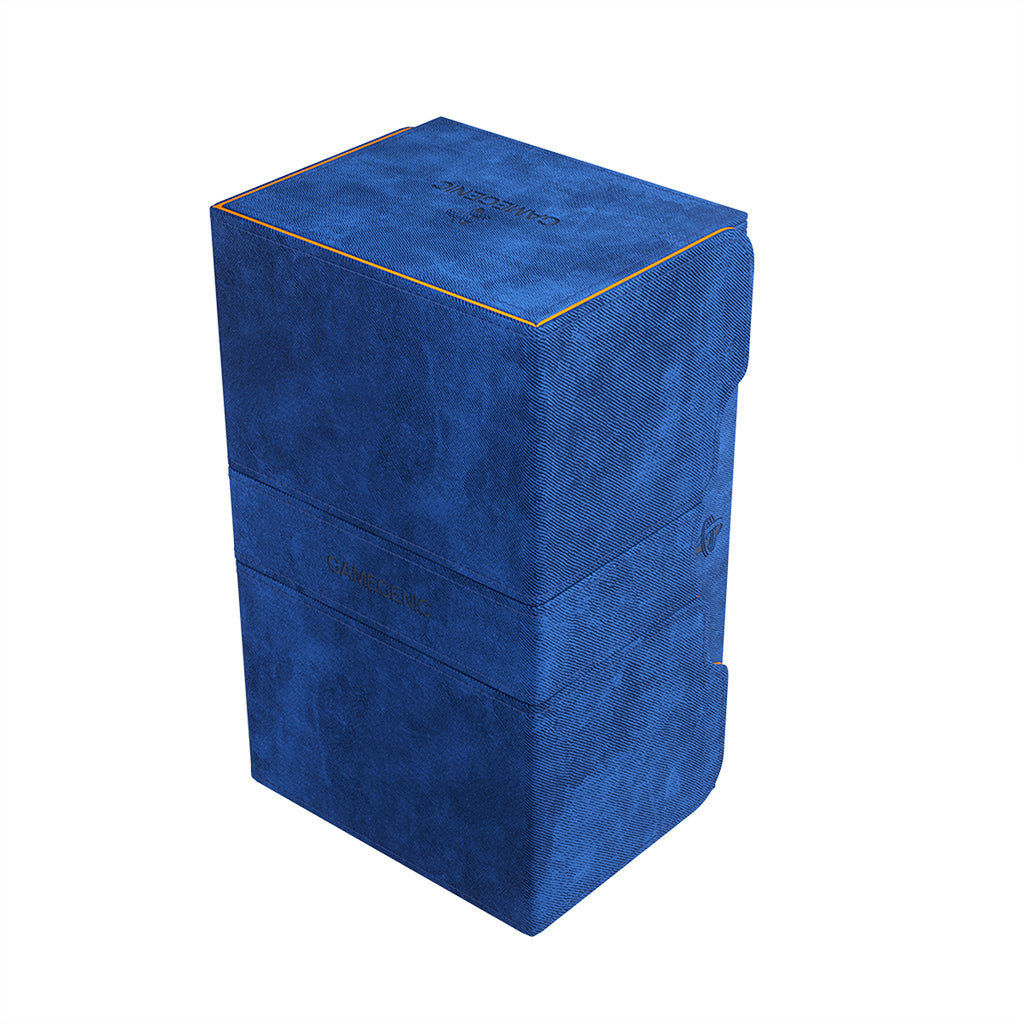 Stronghold 200+ XL Card Convertible Deck Box: Blue/Orange