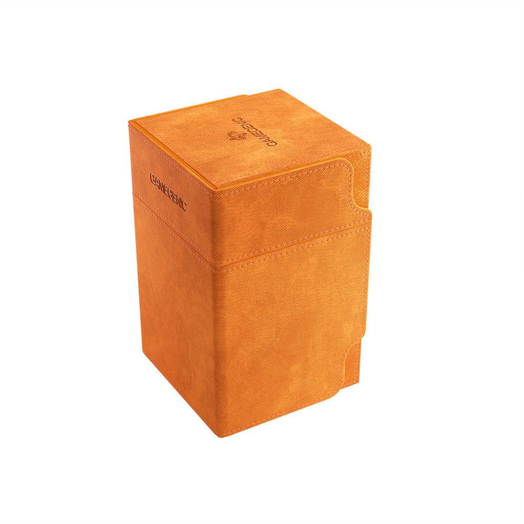 Watchtower 100+ XL Card Convertible Deck Box: Orange