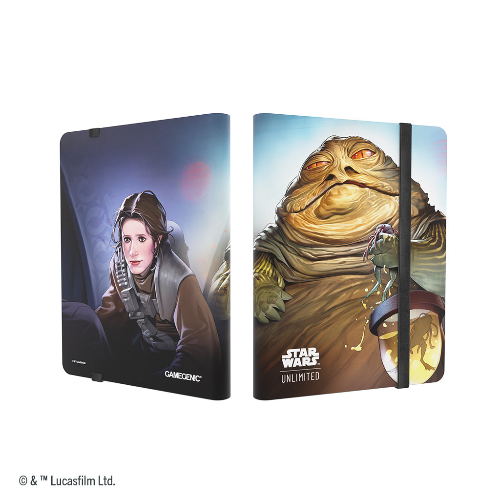 Star Wars: Unlimited 18-Pocket Album - Leia Organa/Jabba the Hutt