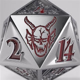 Stranger Things - Hellfire Club Premium Metal D20 Die