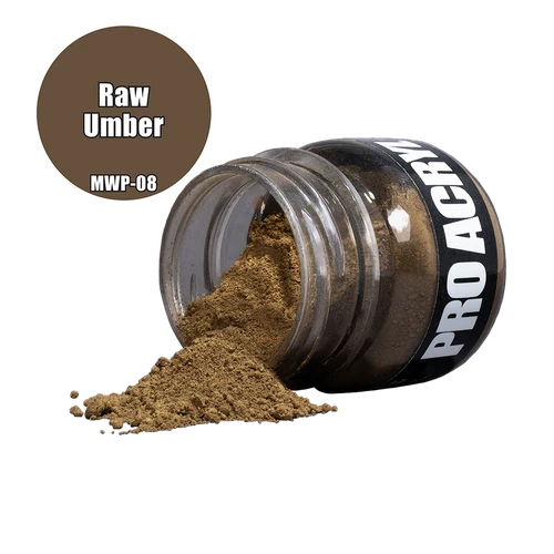 Monument Hobbies: PRO Acryl Weathering Pigments 08 - Raw Umber