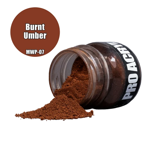 Monument Hobbies: PRO Acryl Weathering Pigments 07 - Burnt Umber