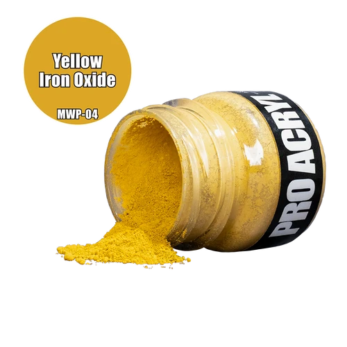 Monument Hobbies: PRO Acryl Weathering Pigments 04 - Yellow Iron Oxide