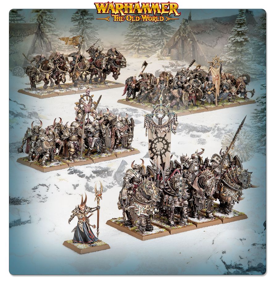 Warhammer: The Old World- Warriors of Chaos Battle March Army