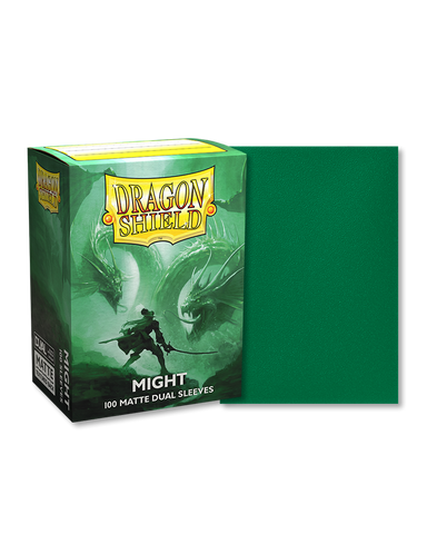 Dragon Shields: (100) Matte Dual - Might