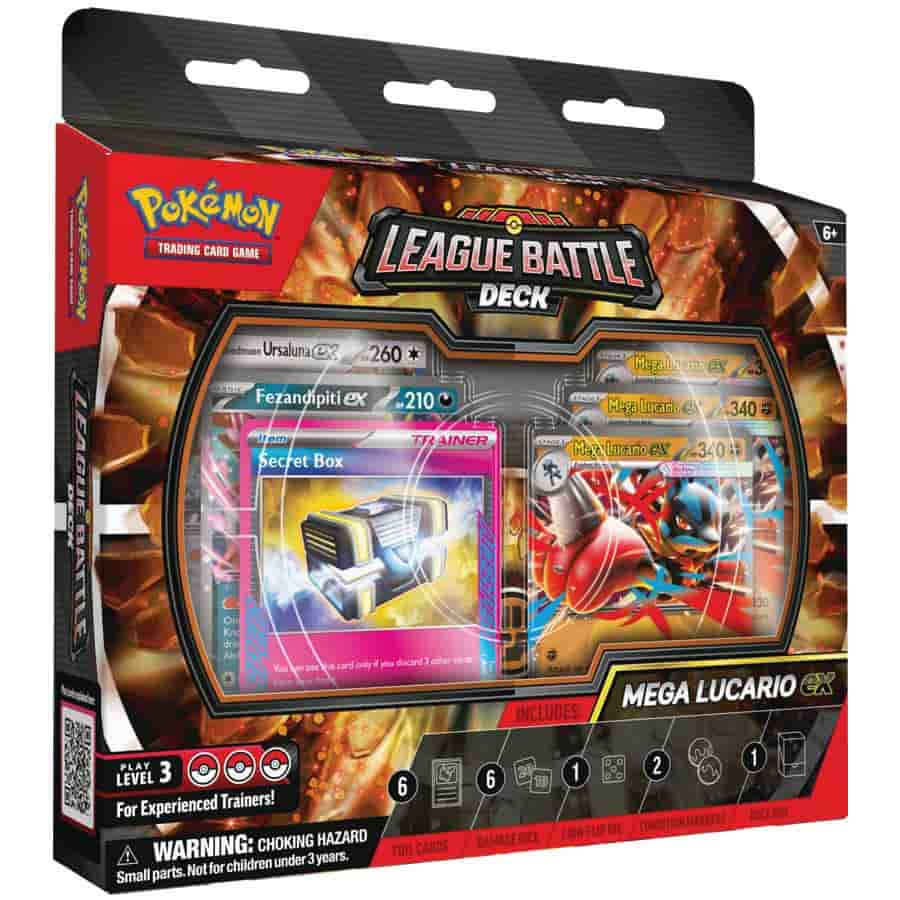 Pokemon TCG: Mega Lucario Ex Leage Battle Deck