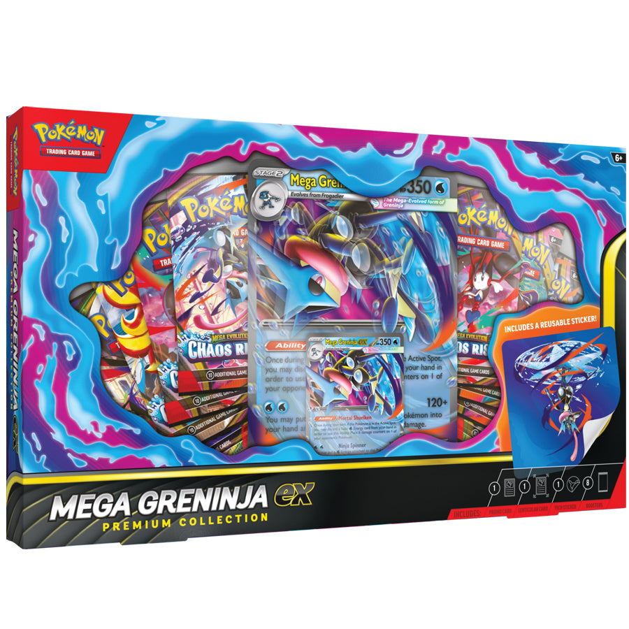 Pokemon TCG: Mega Greninja Ex Premium Collection