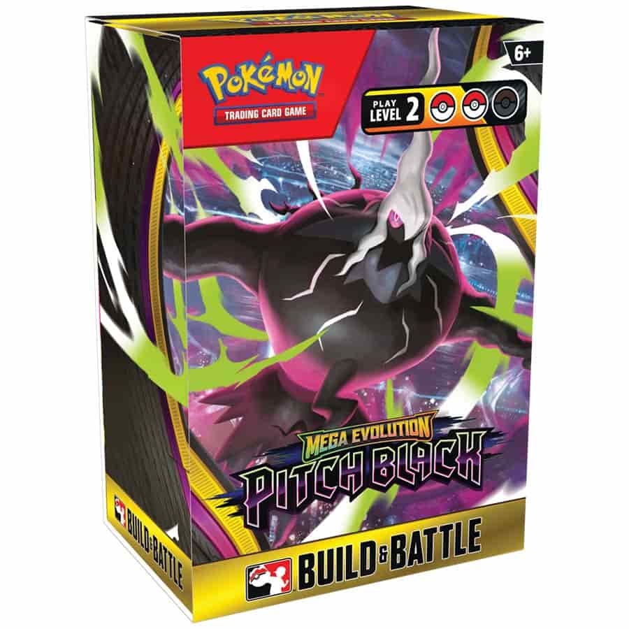 Pokemon TCG: Mega Evolution Pitch Black Build and Battle