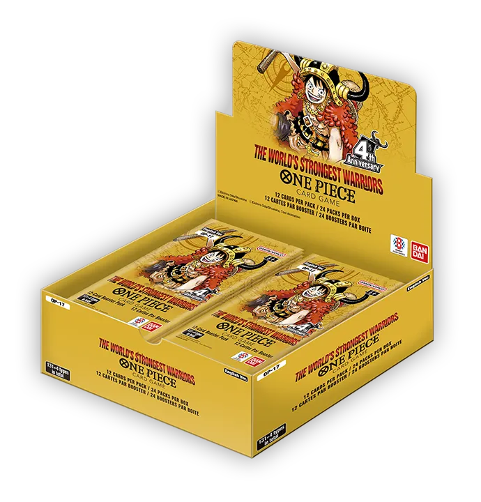 One Piece TCG: OP-17 THE WORLD’S STRONGEST WARRIORS Booster Box