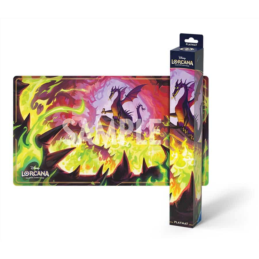 Disney Lorcana TCG: Winterspell Dragon Fire Playmat