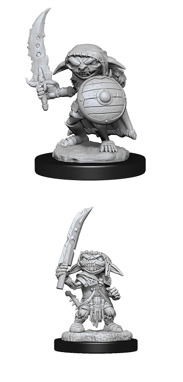 Pathfinder Deep Cuts Unpainted Miniatures: W13 Gobin Fighter Male