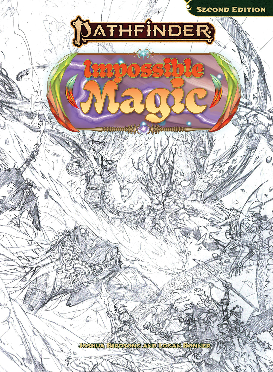 Pathfinder 2E: Impossible Magic Sketch Cover Edition