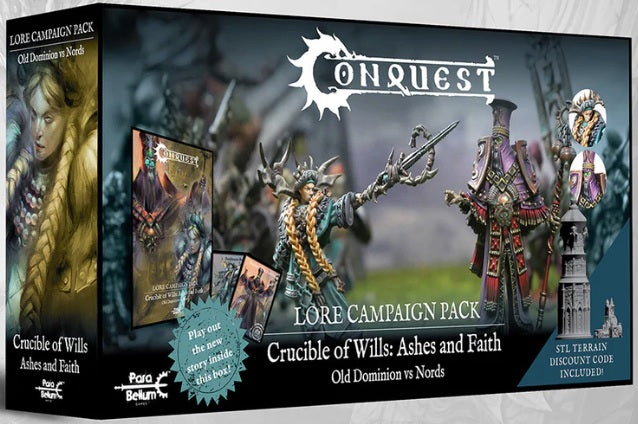 Conquest: Lore Campaign Pack Crucible of Wills- Ashes and Faith