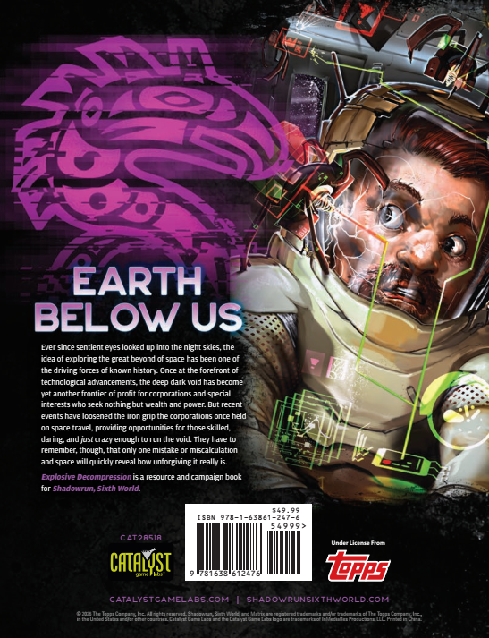 Shadowrun 6th Explosive Decompression HC