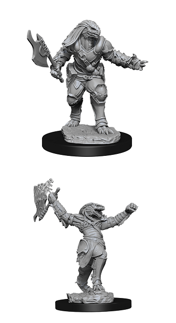 Dungeons & Dragons Nolzur's Marvelous Unpainted Miniatures: W11 Female Dragonborn Fighter