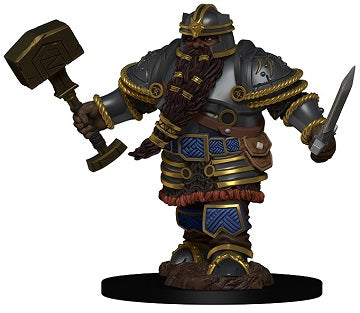 Dungeons & Dragons Miniatures: Icons of the Realms Premium Figures Dwarf Fighter Male