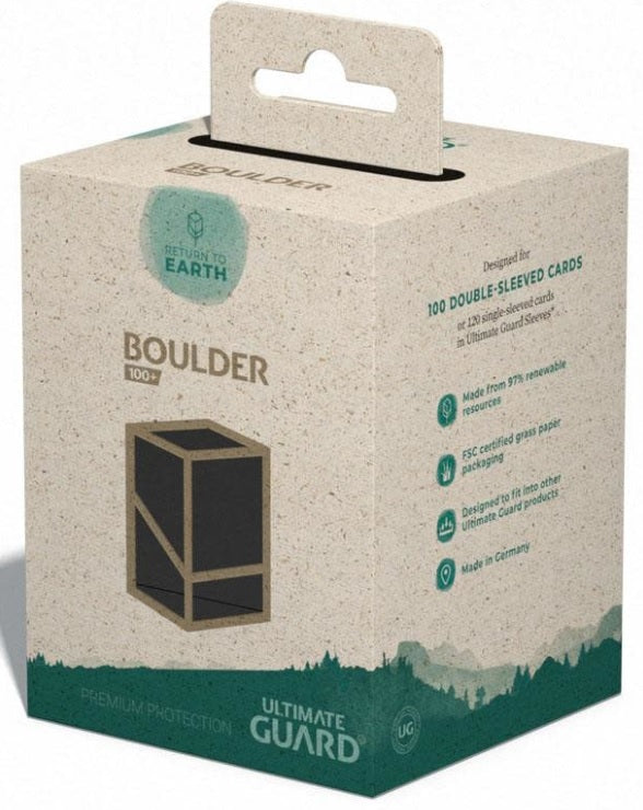 Ultimate Guard Return to Earth Deck Case Boulder 133+ Black