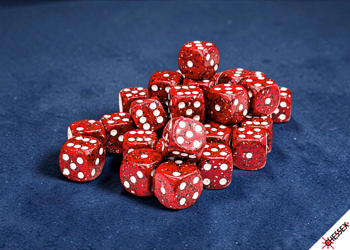 Chessex: Speckled 12mm D6 Lava Stone Dice Block