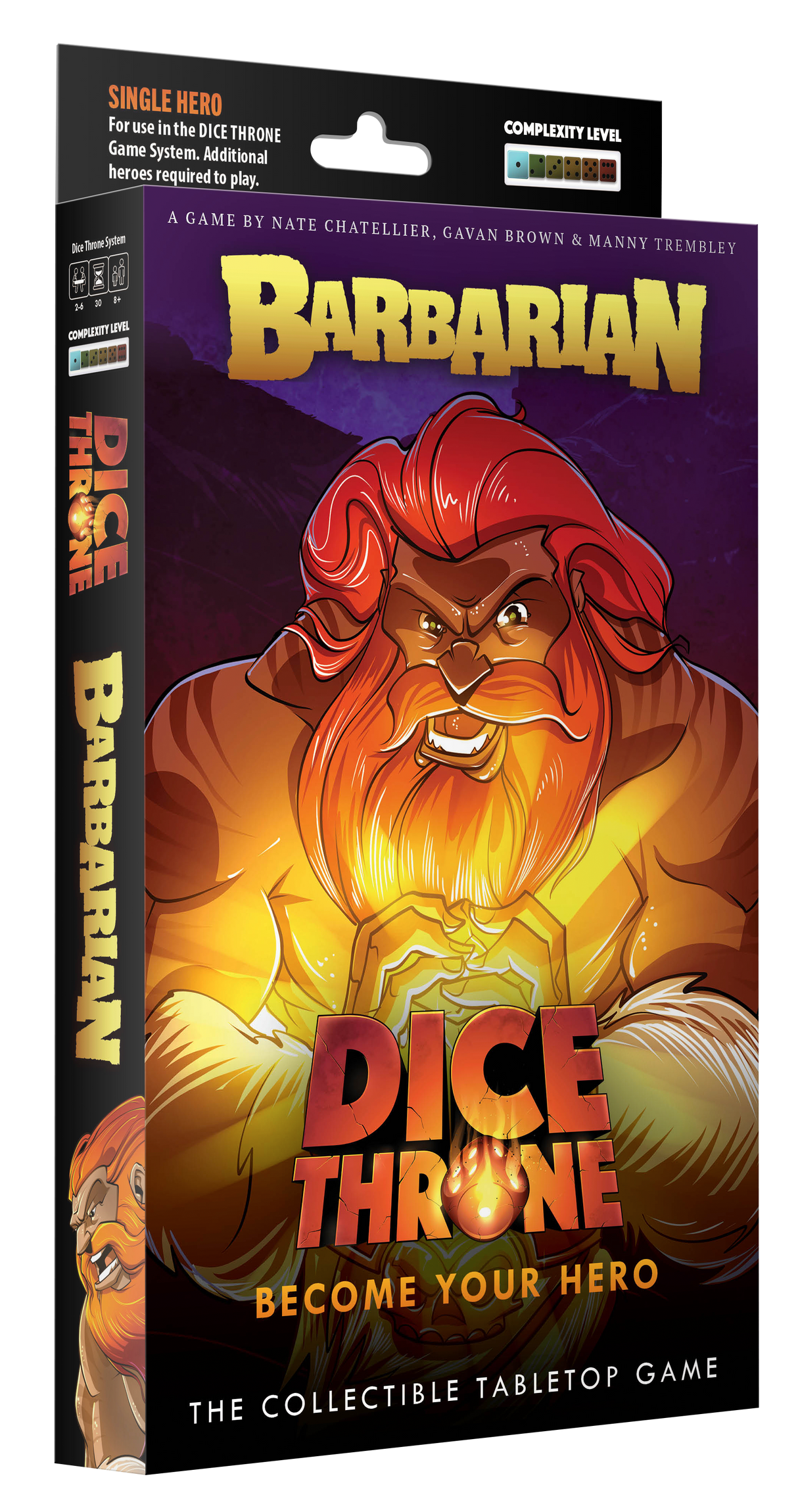 Dice Throne Hero Pack- Barbarian