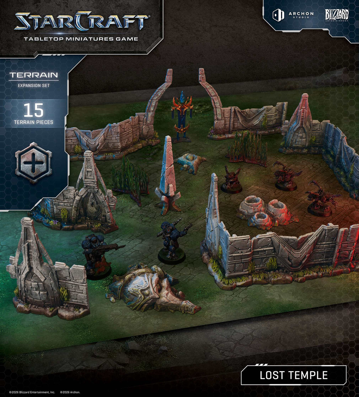 Starcraft: Terrain Set- Lost Temple