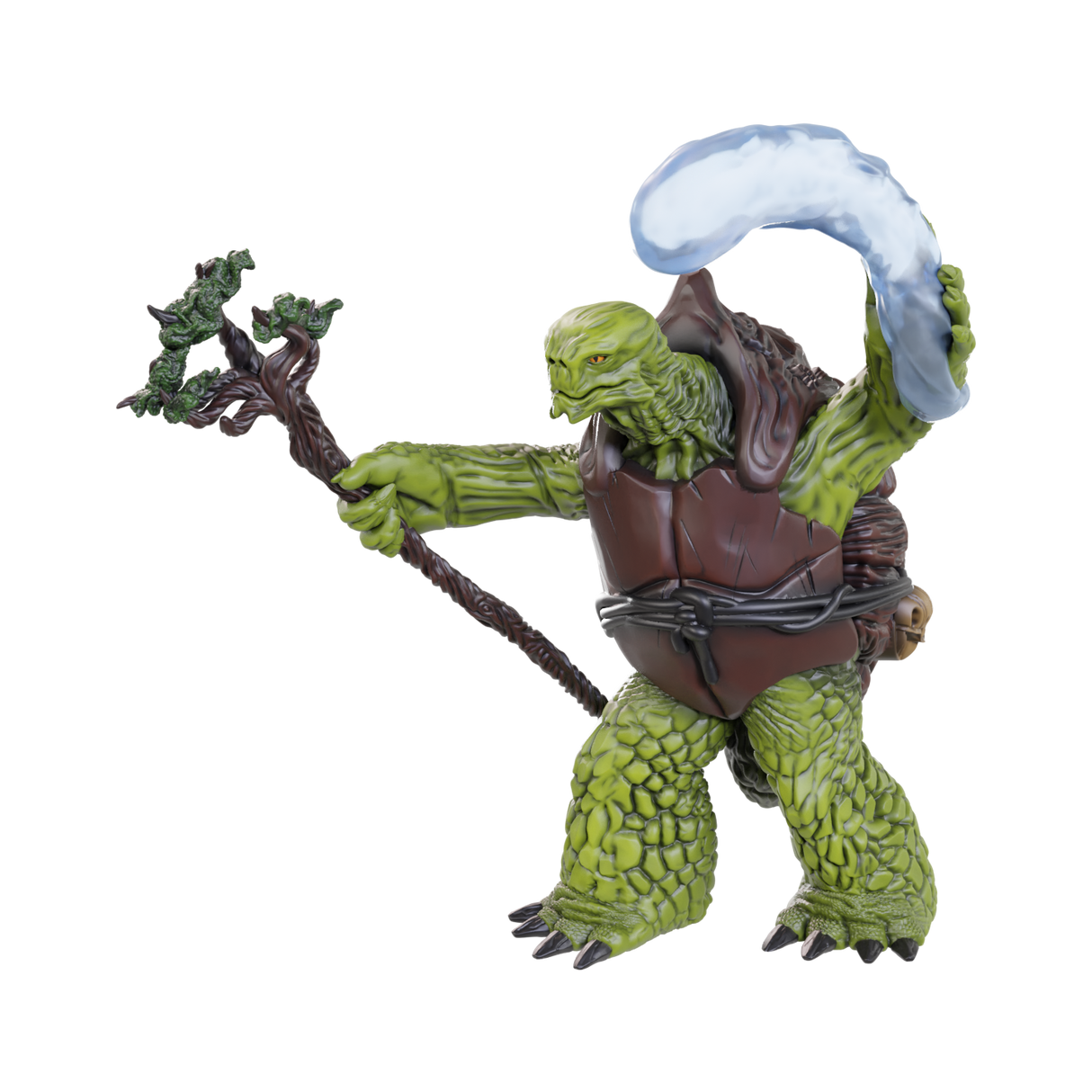 Dungeons & Dragons Nolzur`s Marvelous Unpainted Miniatures: W24 Tortle Druid & Wild Shape Giant Lizard