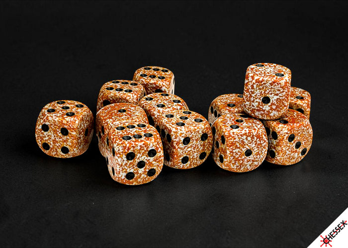 Chessex: Speckled 16mm D6 Rust Dice Block