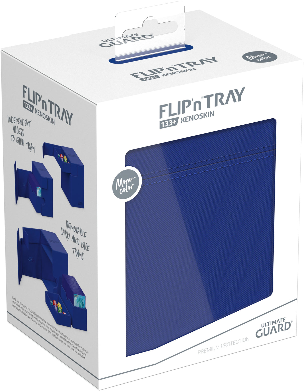 Ultimate Guard Flip n Tray Deck Case Monocolor Blue 133+