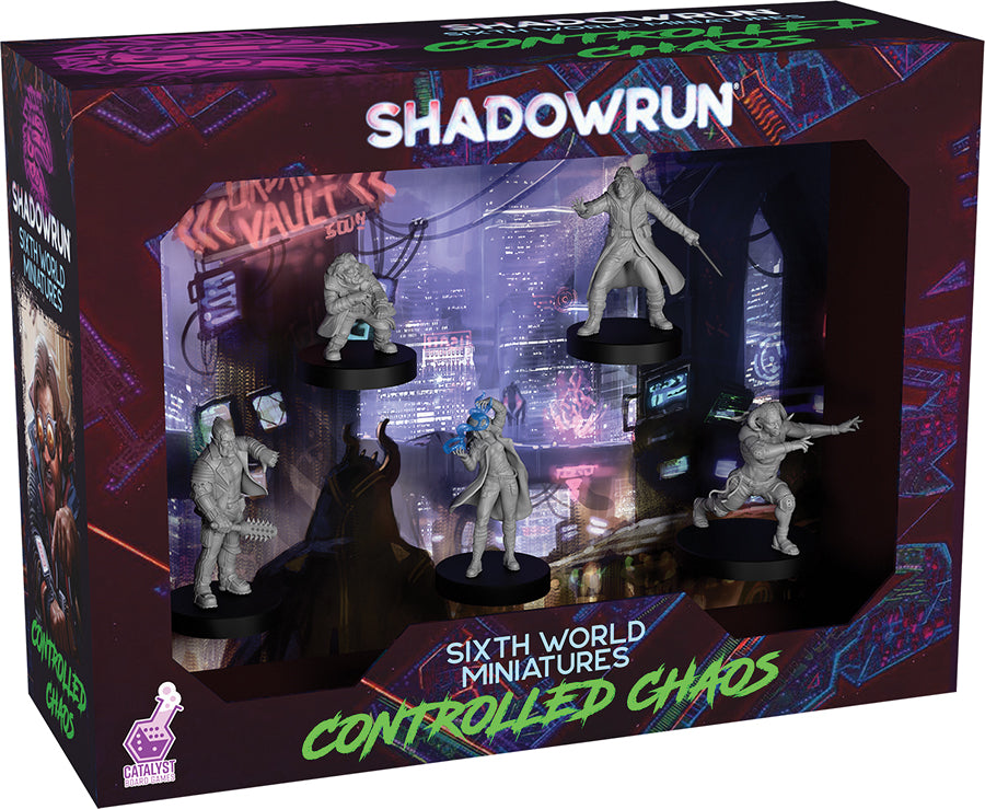 Shadowrun Controlled Chaos Minatures