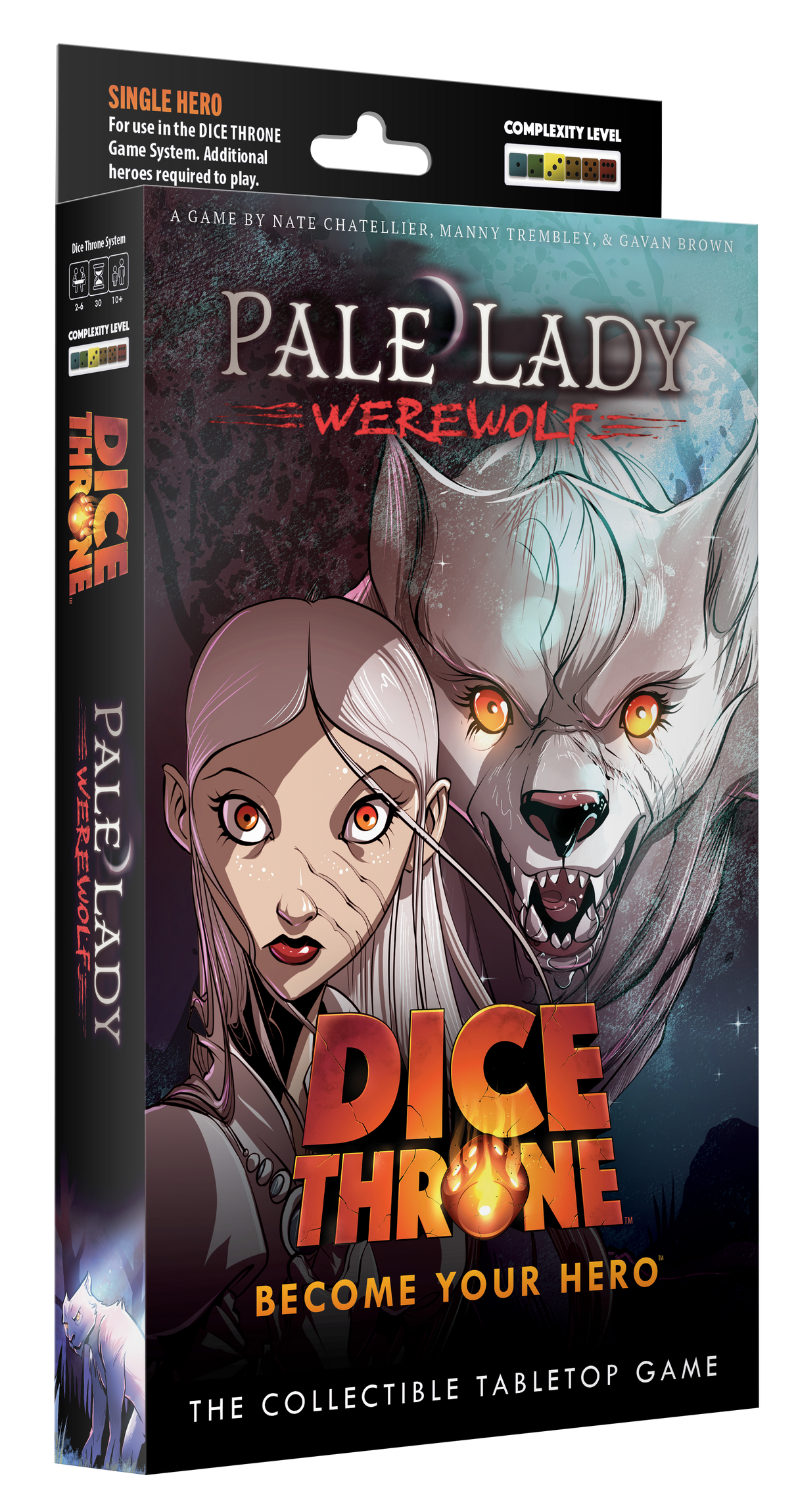 Dice Throne Hero Pack- Pale Lady