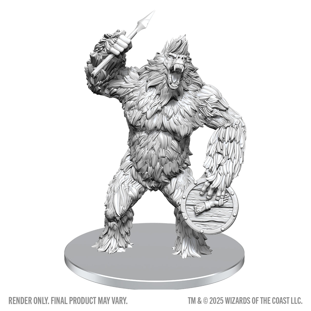 Dungeons & Dragons: Nolzur`s Marvelous Unpainted Miniatures - W28 Classic Yeti