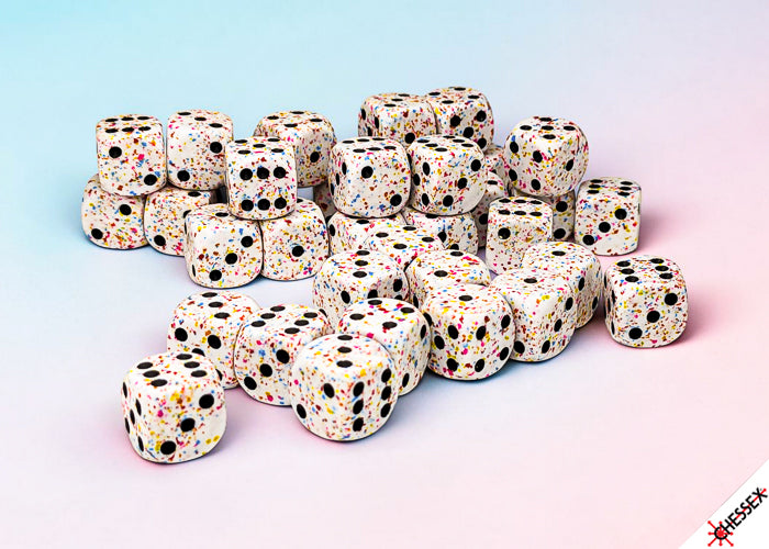 Chessex: Speckled 12mm D6 Birthday Dice Block