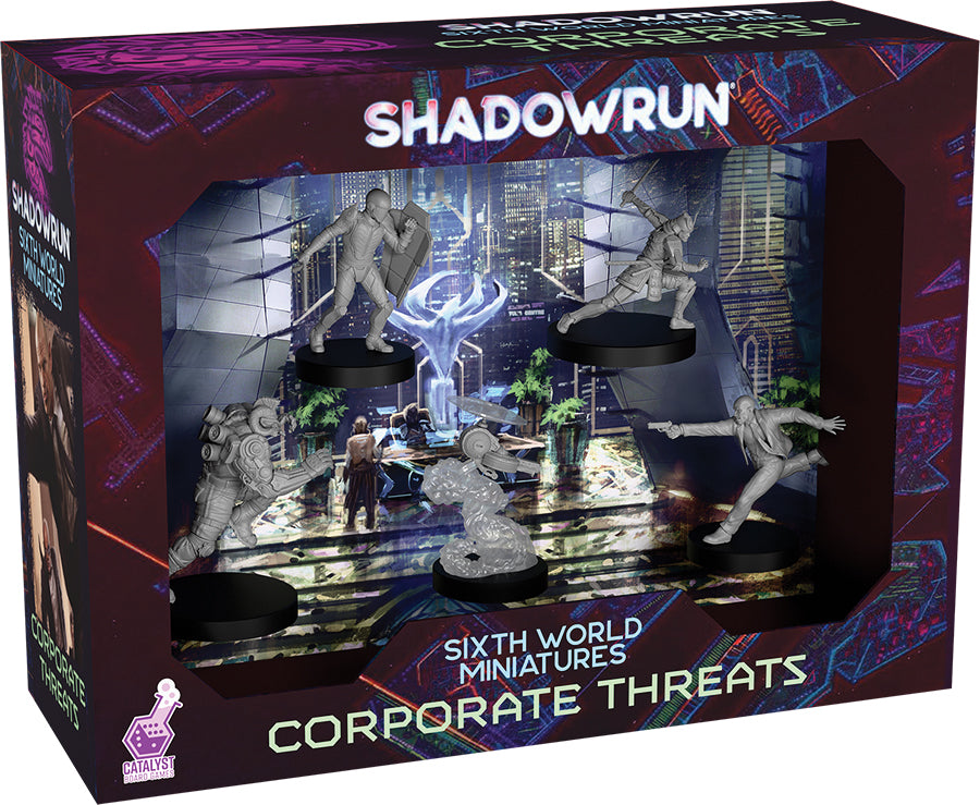 Shadowrun Corporate Threats Miniatures