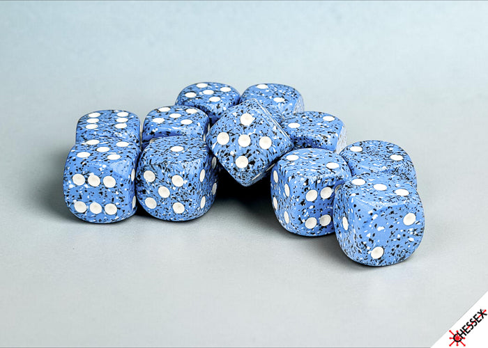 Chessex: 16mm D6 Ocean Stone Dice Block