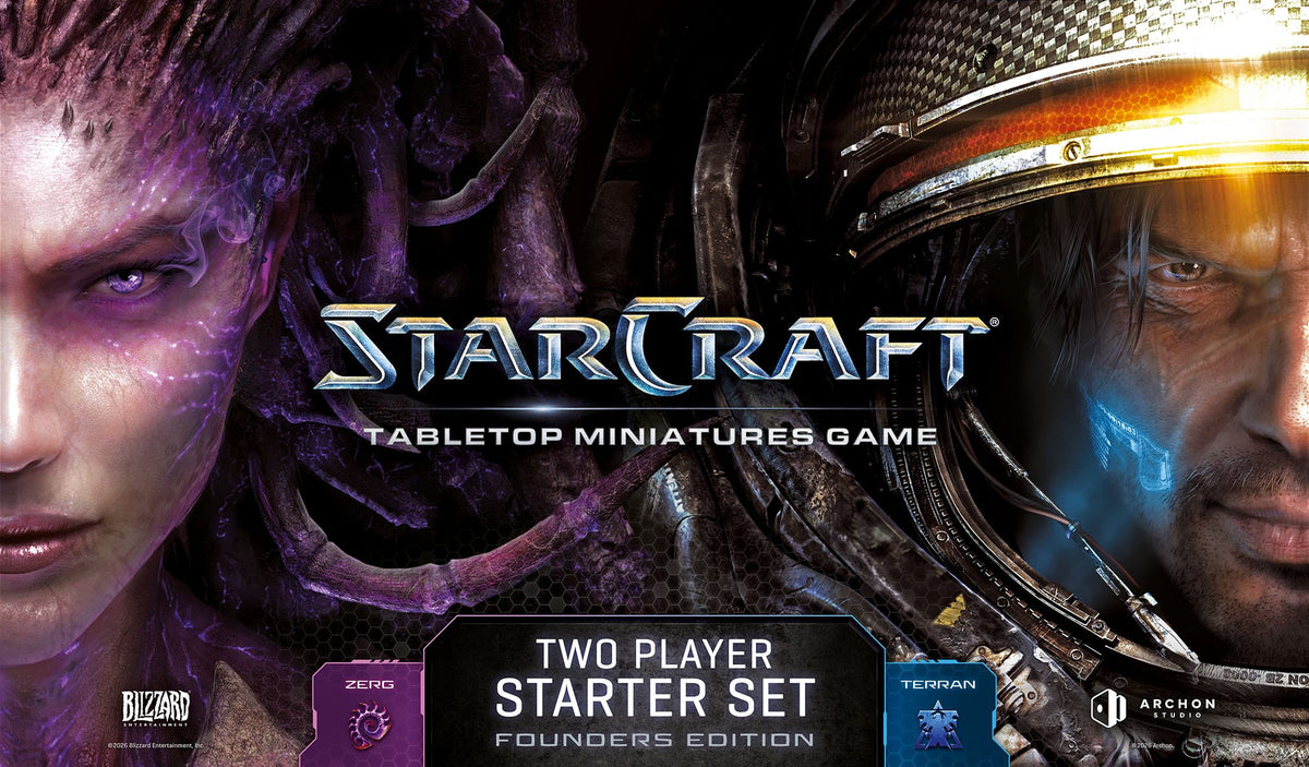 Starcraft: Two Player Starter Set- Founders Edition