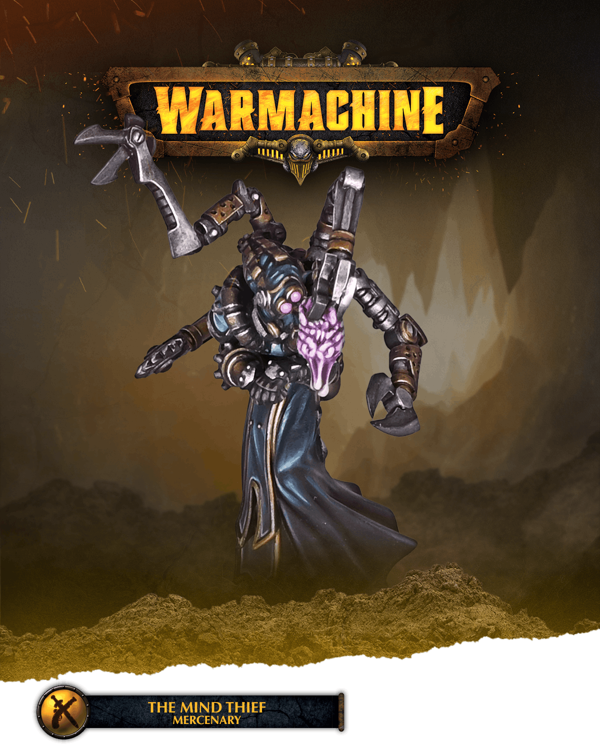Warmachine: Mercenaries- Mind Thief