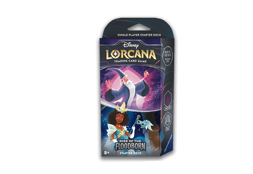 Disney Lorcana TCG: Rise of the Floodborn Starter Deck Gongaii Games Disney Lorcana TCG: Rise of the Floodborn Starter Deck Gongaii Games
