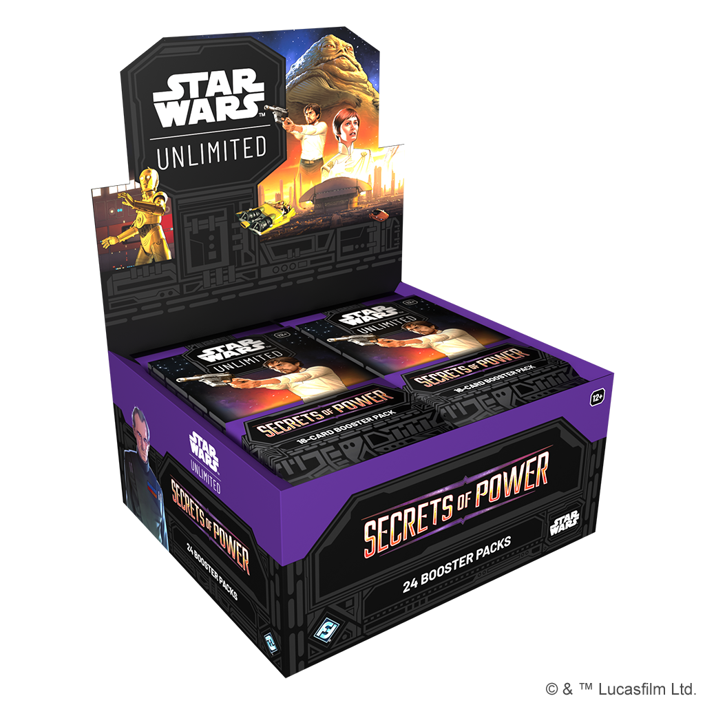 Star Wars: Unlimited – Secrets of Power: Booster Box