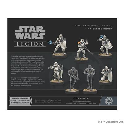 Star Wars: Legion - Imperial Riot Control Squad Unit Expansion