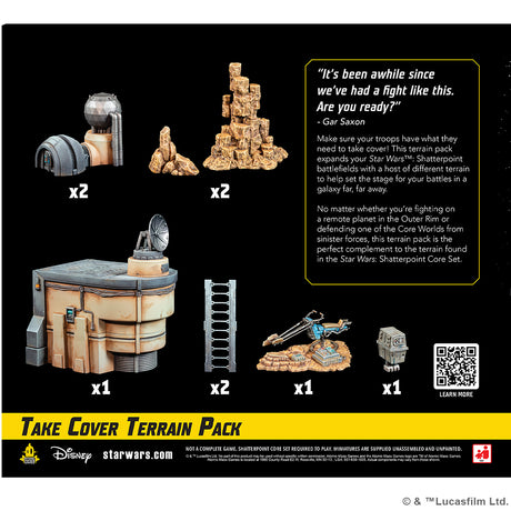 Star Wars: Shatterpoint - Take Cover Terrain Pack