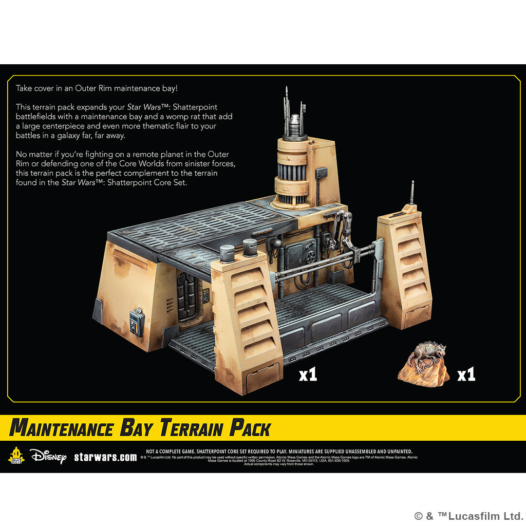 Star Wars: Shatterpoint – Maintenance Bay Terrain Pack