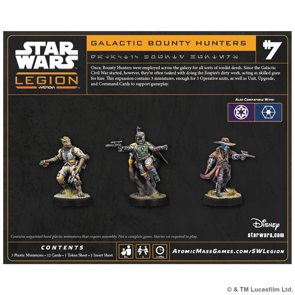 Star Wars: Legion – Galactic Bounty Hunters