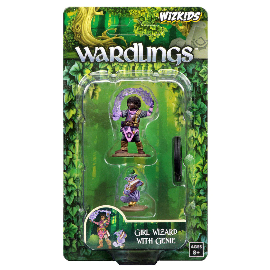 WizKids Wardlings: Girl Wizard with Genie