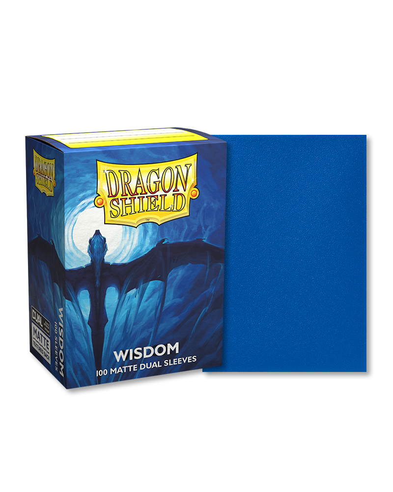 Dragon Shields: (100) Matte Dual - Wisdom