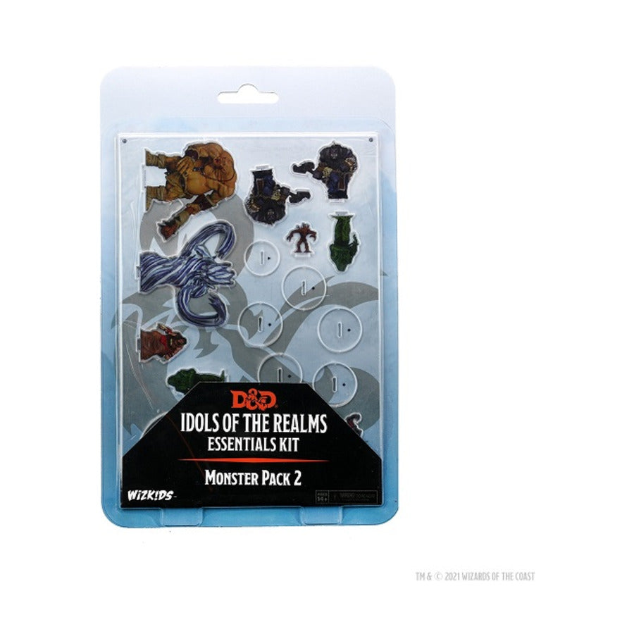 Dungeons & Dragons Idols of the Realms: Essentials 2D Miniatures - Monster Pack 2