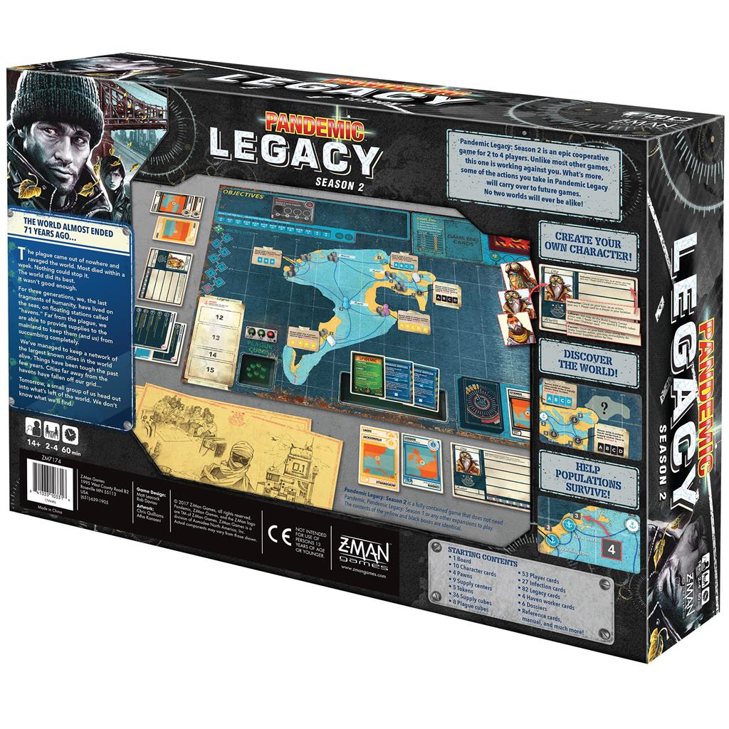 Pandemic: Legacy Season 2 - (Black Edition)