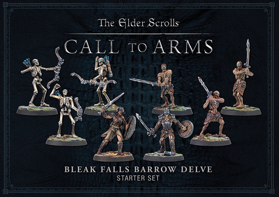 Elder Scrolls: Call to Arms: Bleak Falls Barrow Plastic Delve Set