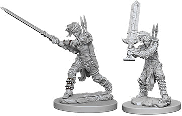 Pathfinder Deep Cuts Unpainted Miniatures: W6 Human Female Barbarian